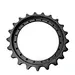 excavator track sprocket